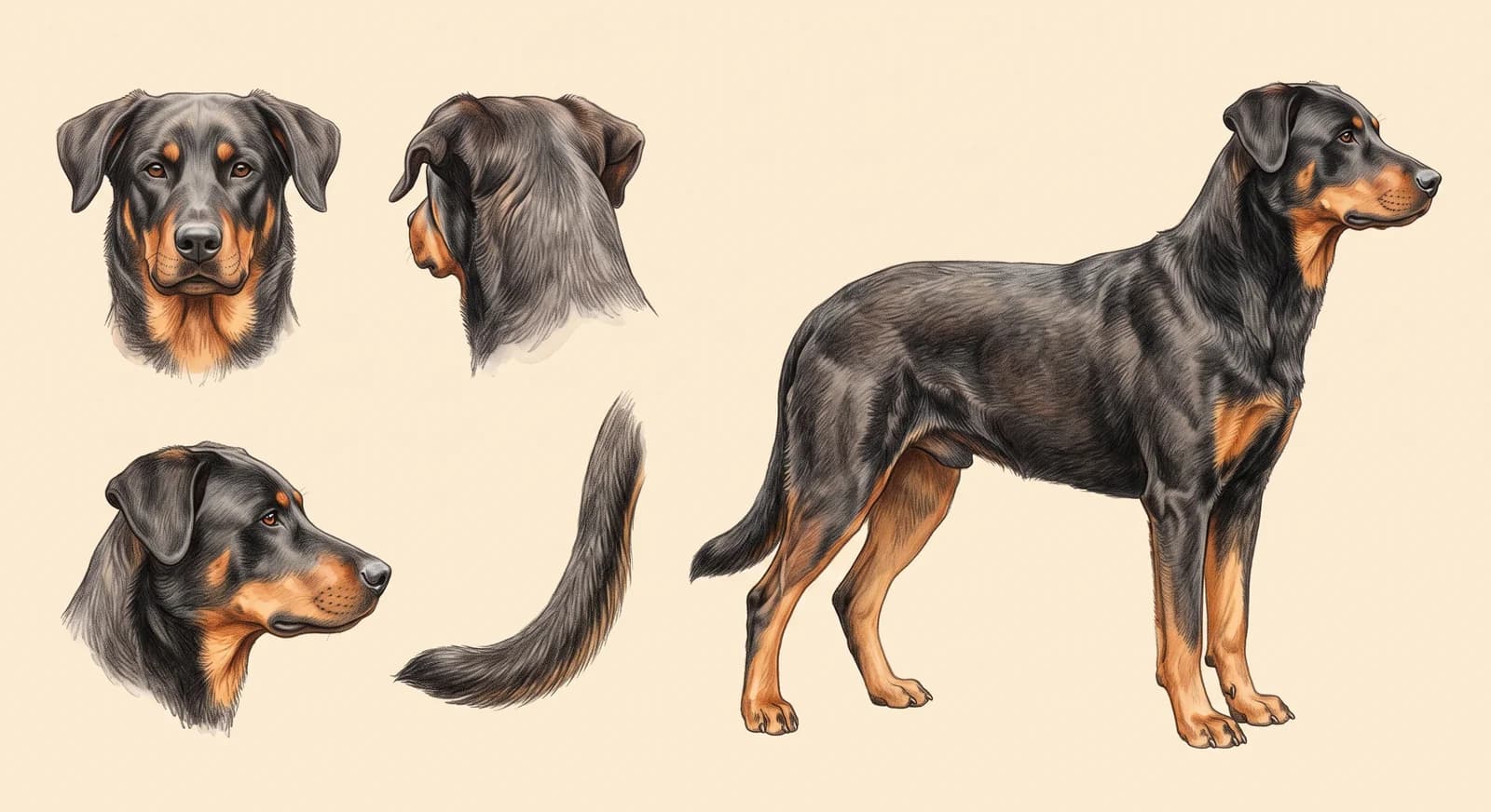 Lámina Beauceron