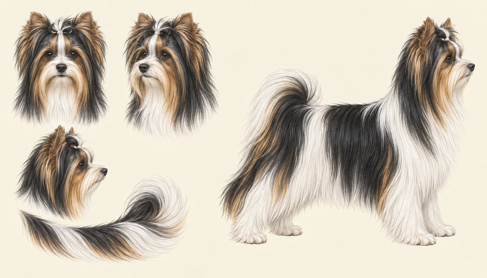 Lámina Biewer Terrier