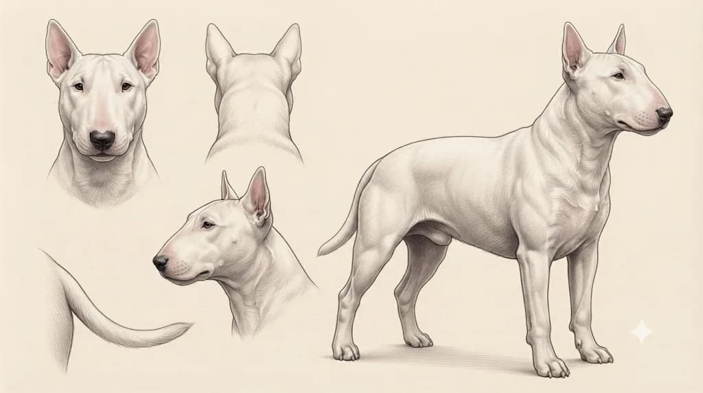 Lámina Bull Terrier