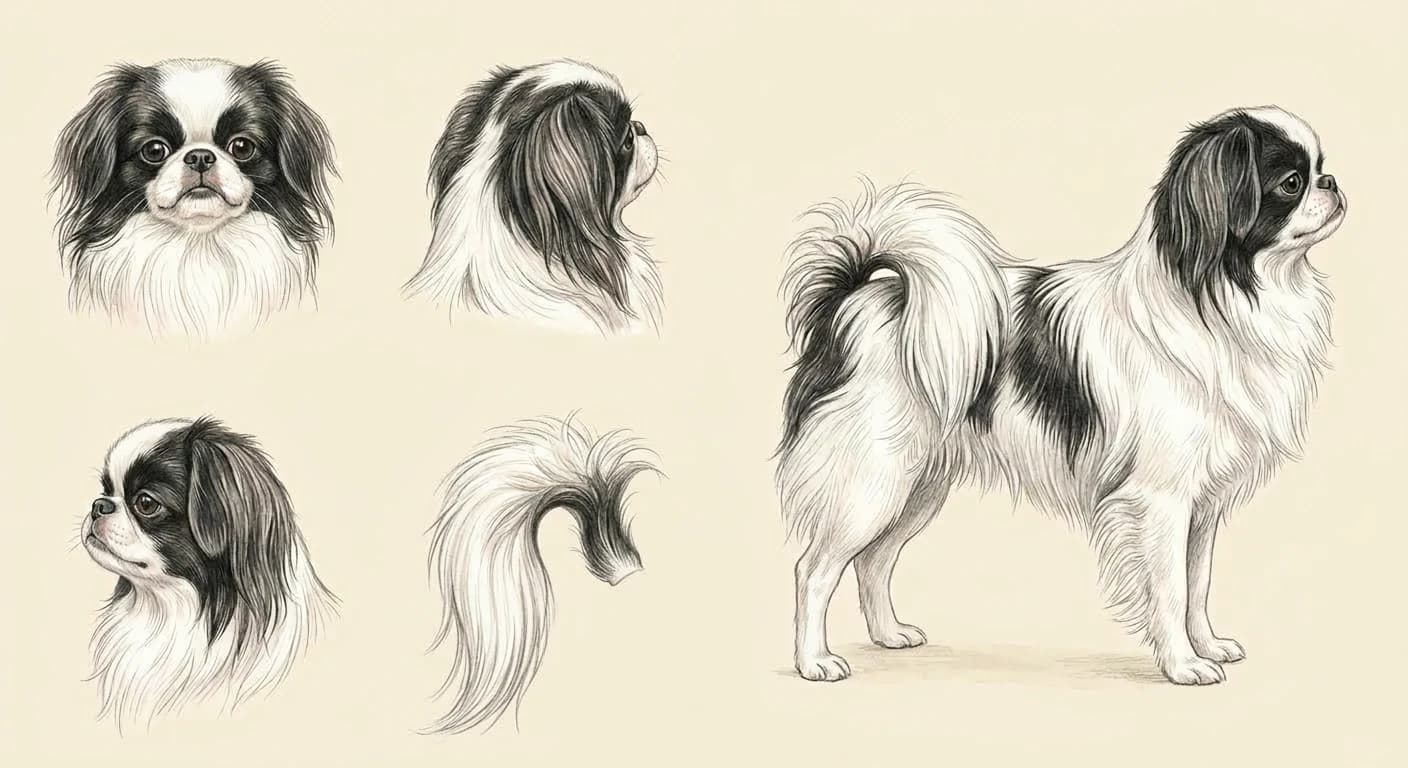Lámina Chin Japonés (Japanese Chin)