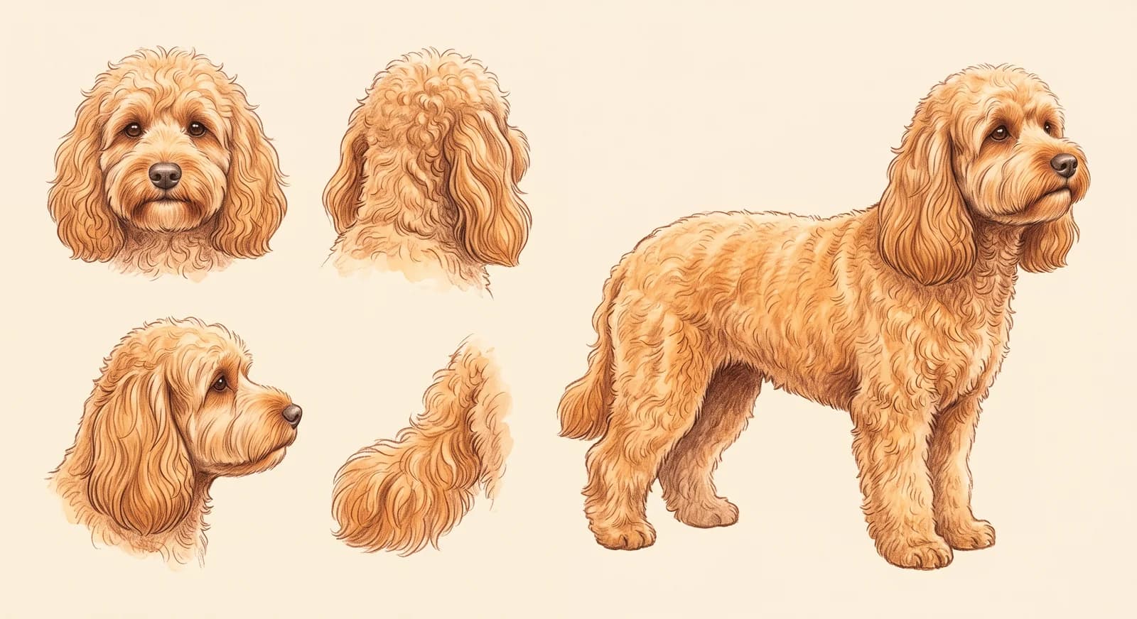 Lámina Cockapoo
