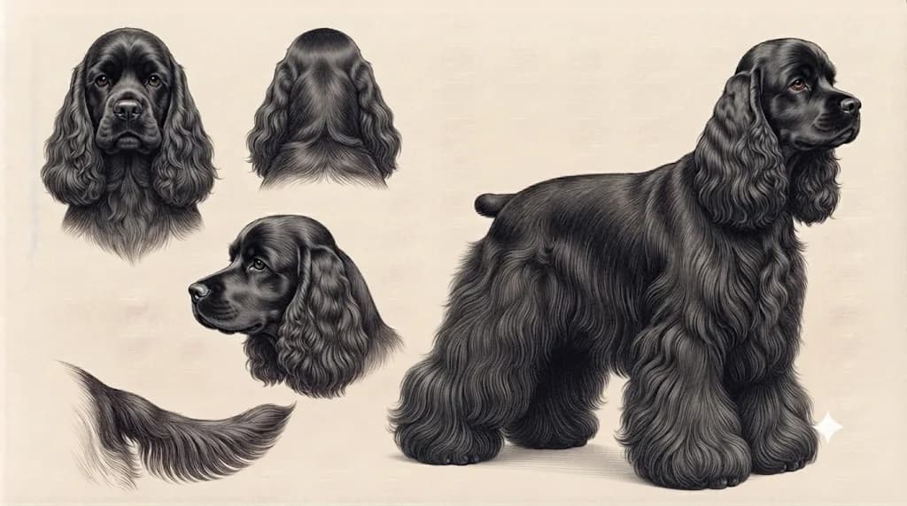 Lámina Cocker Spaniel Americano