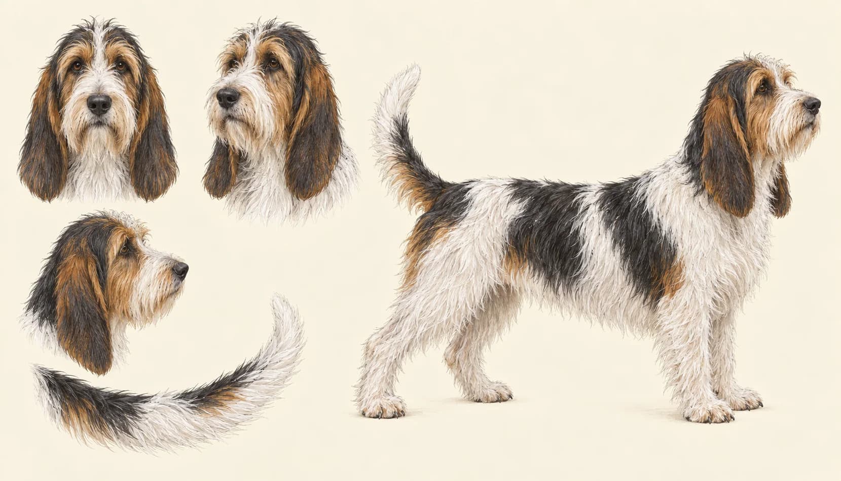 Lámina Grand Basset Griffon Vendéen