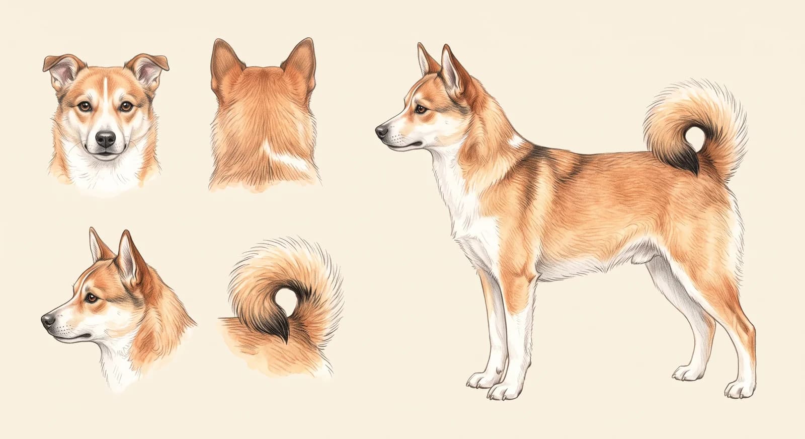 Lámina Lundehund Noruego (Norwegian Lundehund)