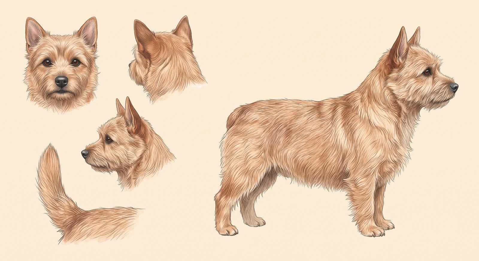 Lámina Norwich Terrier