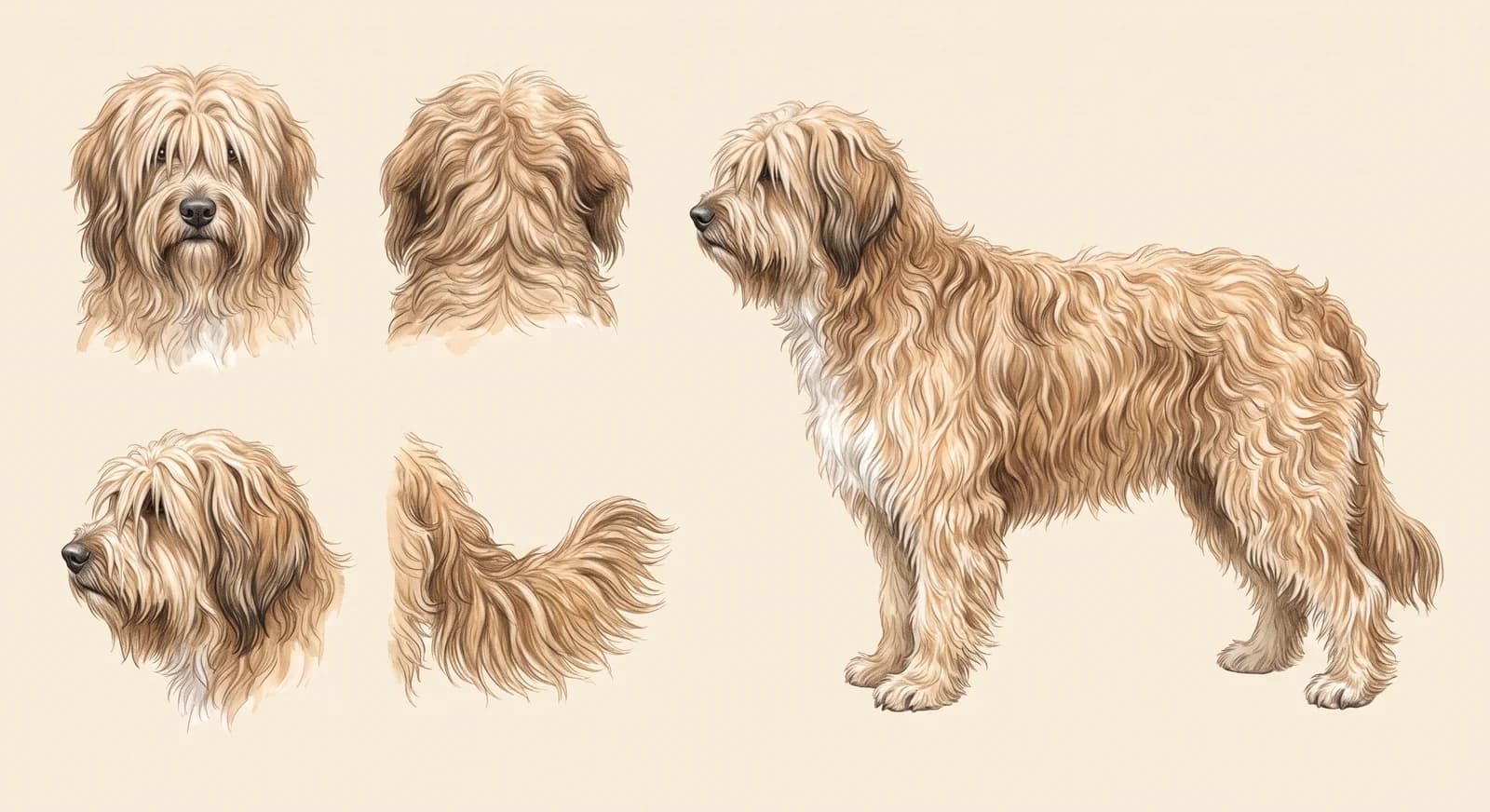 Lámina Pastor Portugués (Cão da Serra de Aires)