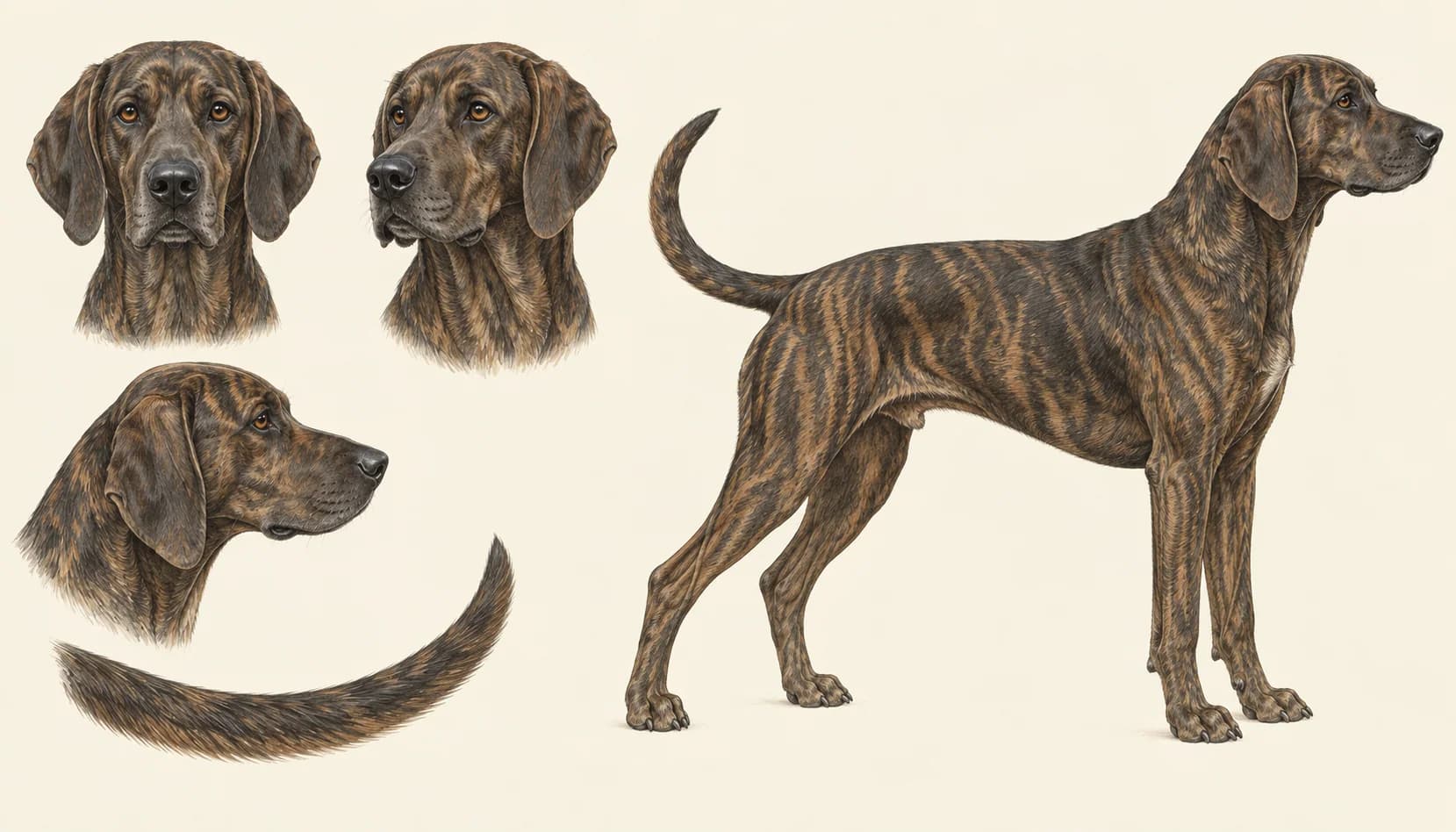 Lámina Plott Hound