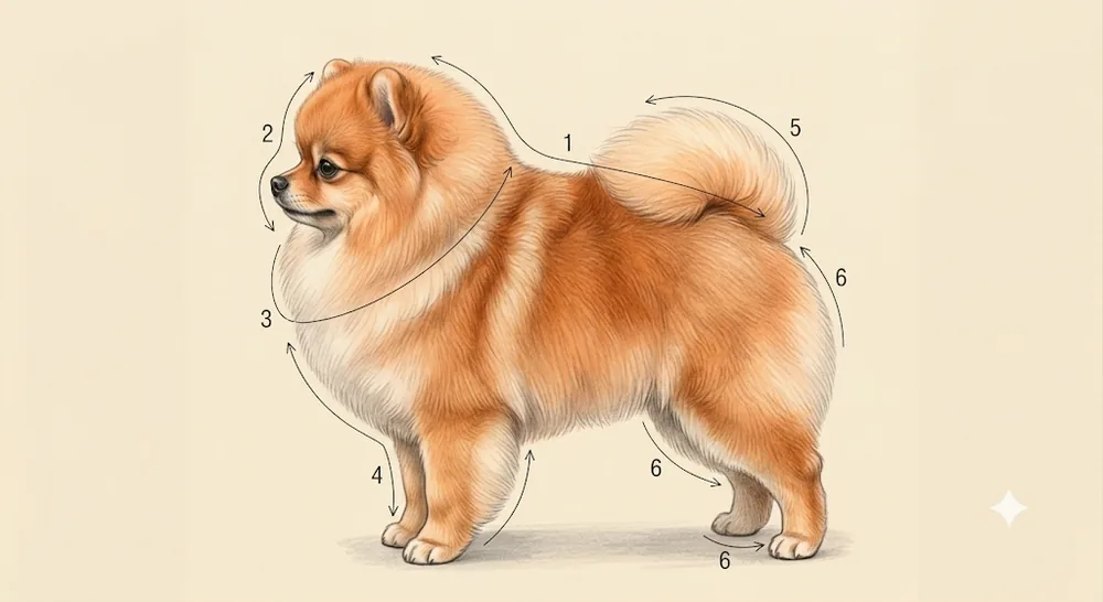 Líneas de corte · Pomerania