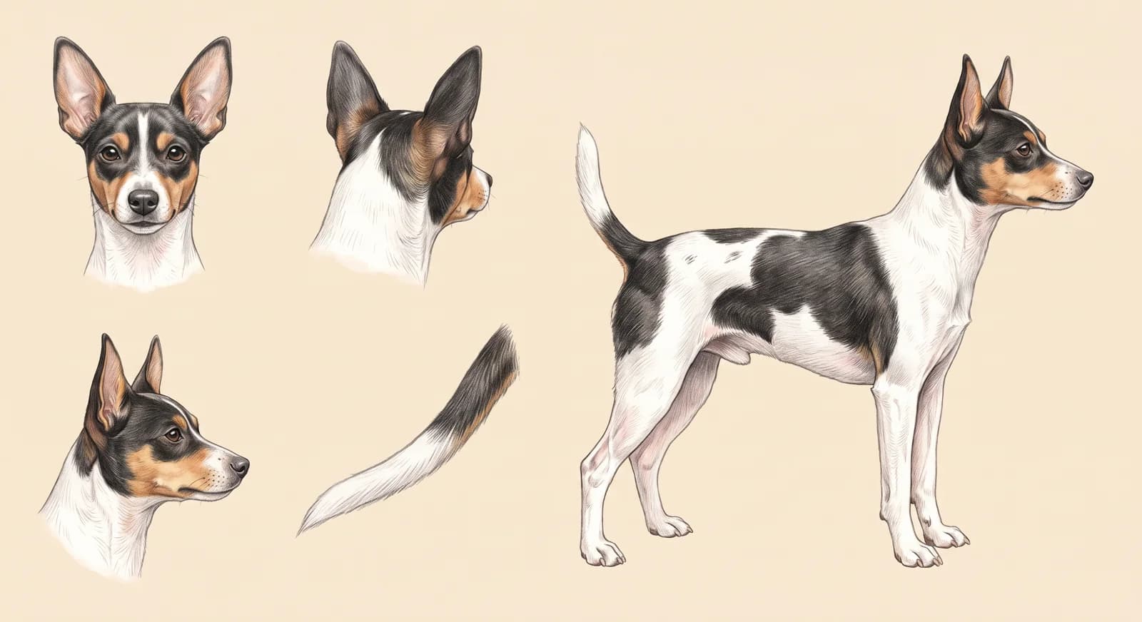 Lámina Rat Terrier