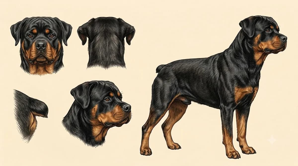 Lámina Rottweiler