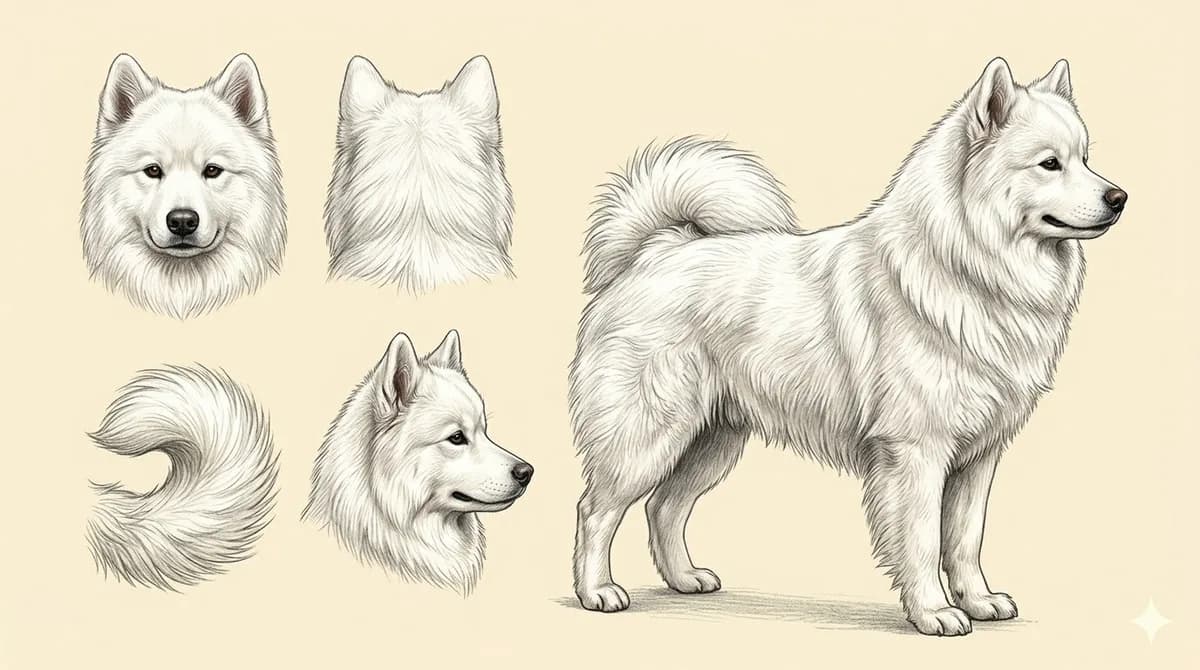 Lámina Samoyedo