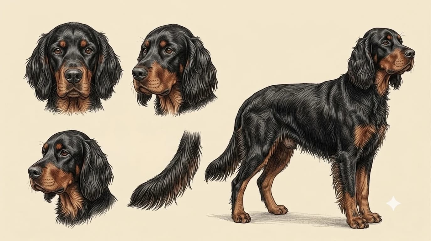 Lámina Setter Gordon
