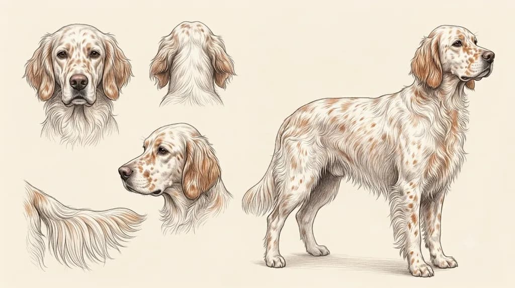 Lámina Setter Inglés