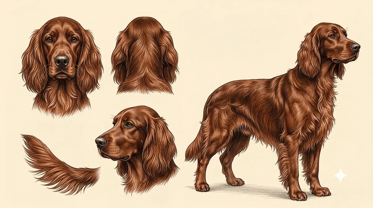 Lámina Setter Irlandés