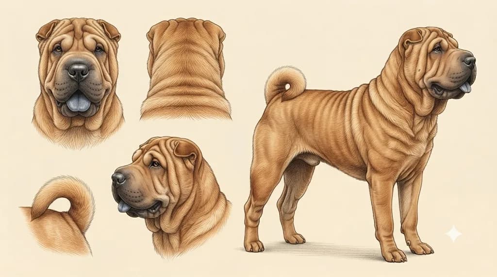 Lámina Shar Pei