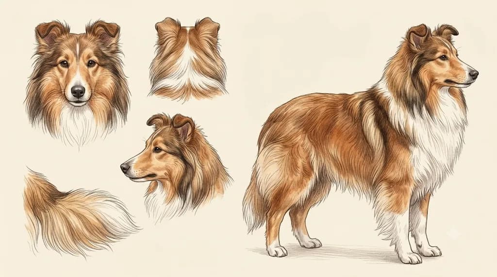 Lámina Shetland Sheepdog (Sheltie)