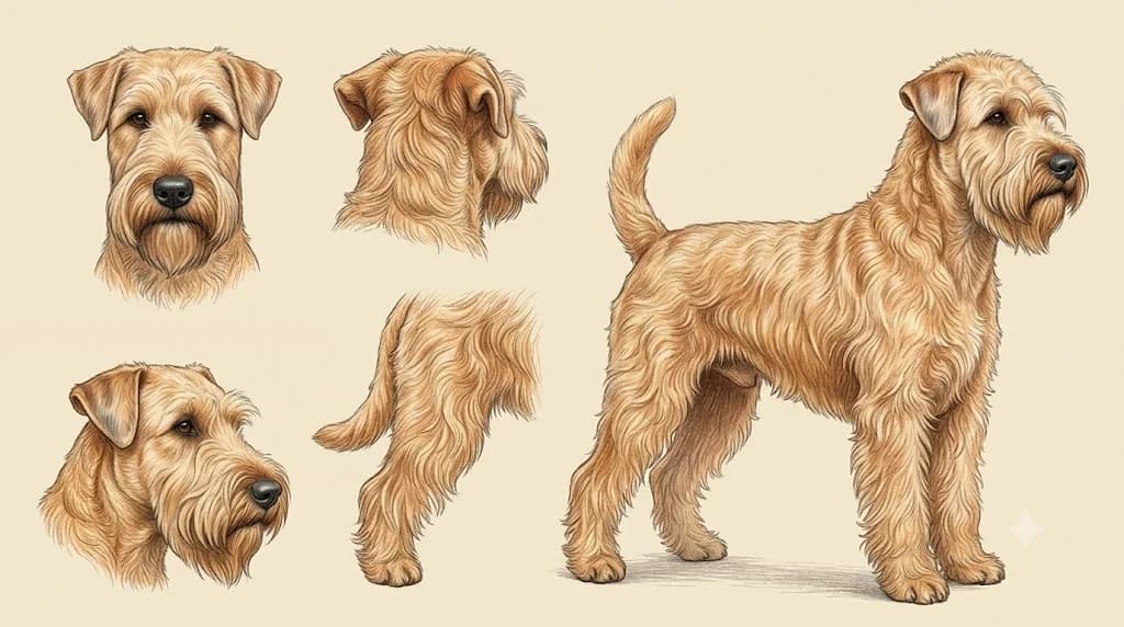 Lámina Terrier Irlandés de Pelo Suave (Wheaten)