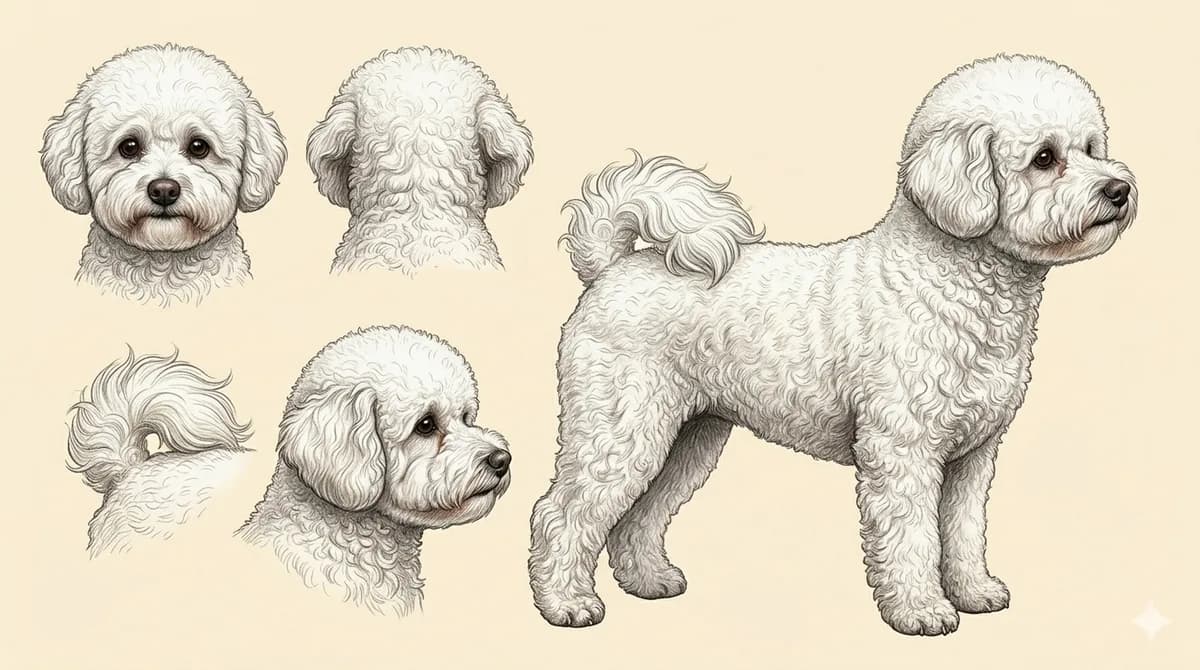 Lámina Bichón Frisé