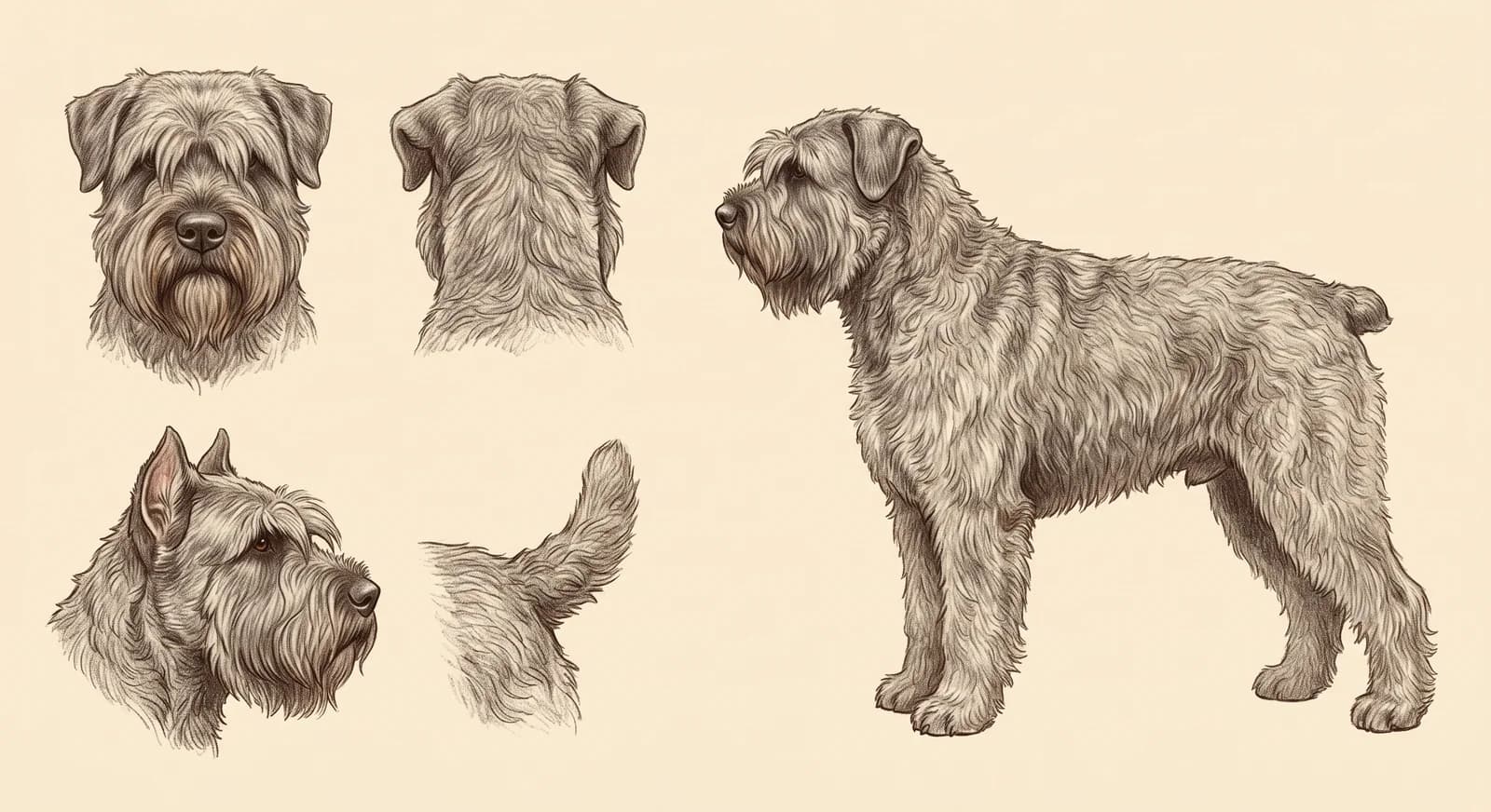 Lámina Boyero de Flandes (Bouvier des Flandres)