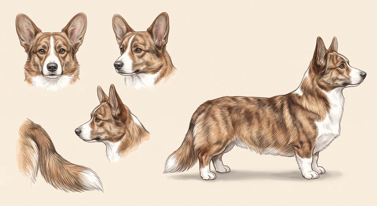 Lámina Welsh Corgi (Cardigan)