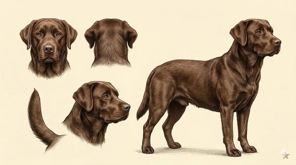 Lámina Labrador Retriever