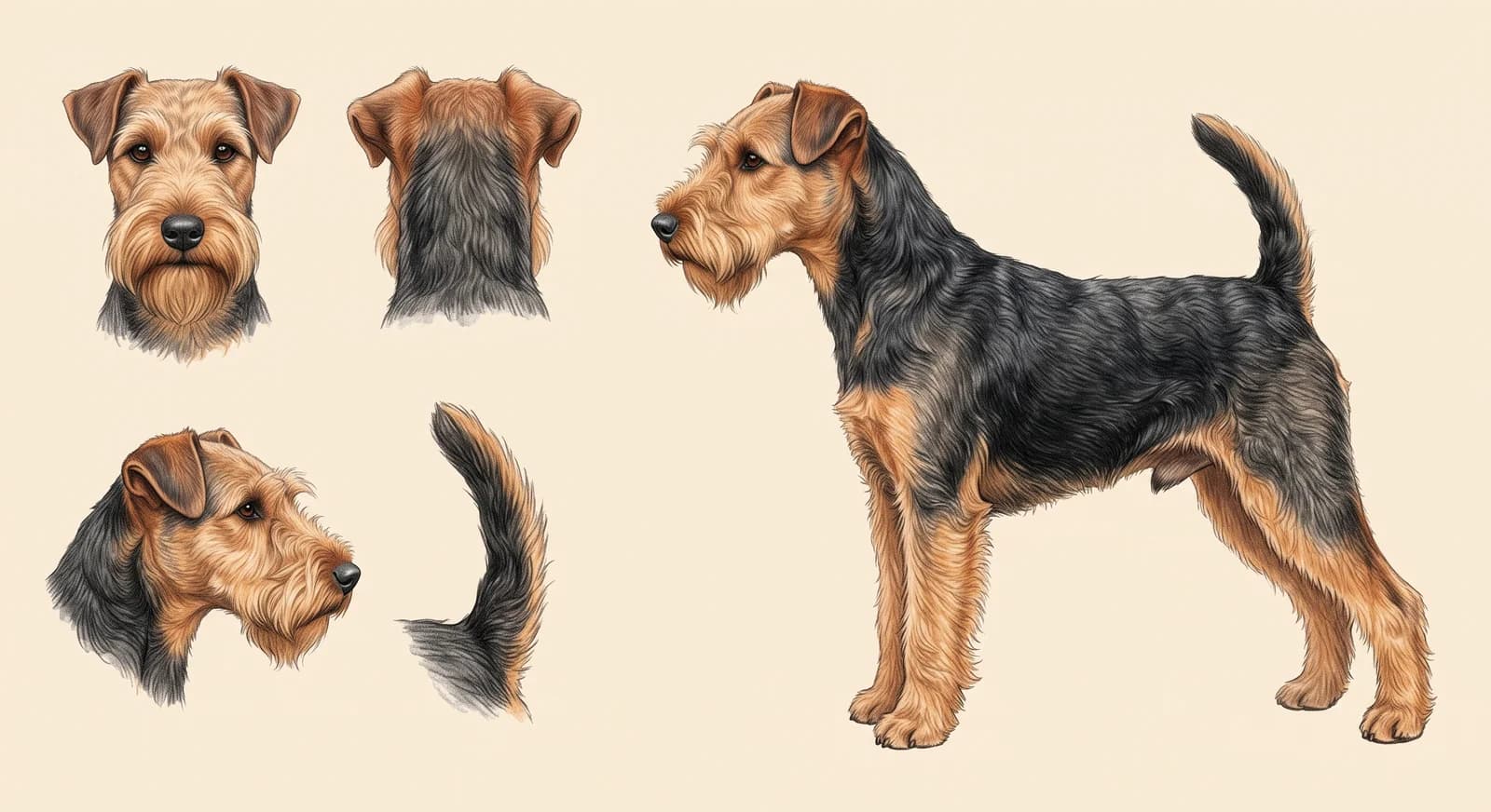 Lámina Lakeland Terrier