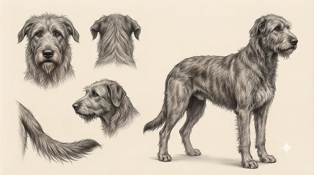 Lámina Lobero Irlandés (Irish Wolfhound)