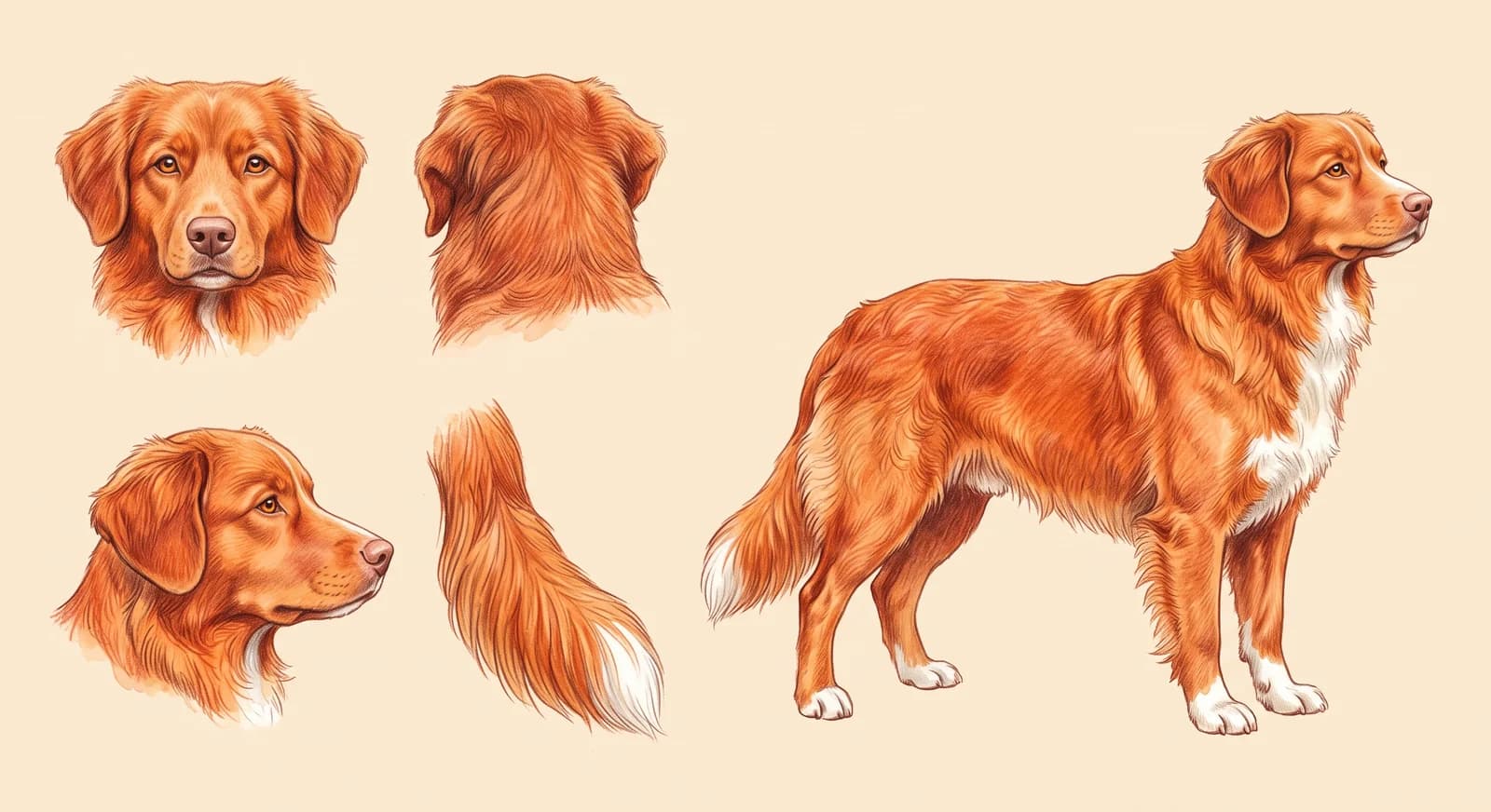Lámina Nova Scotia Duck Tolling Retriever