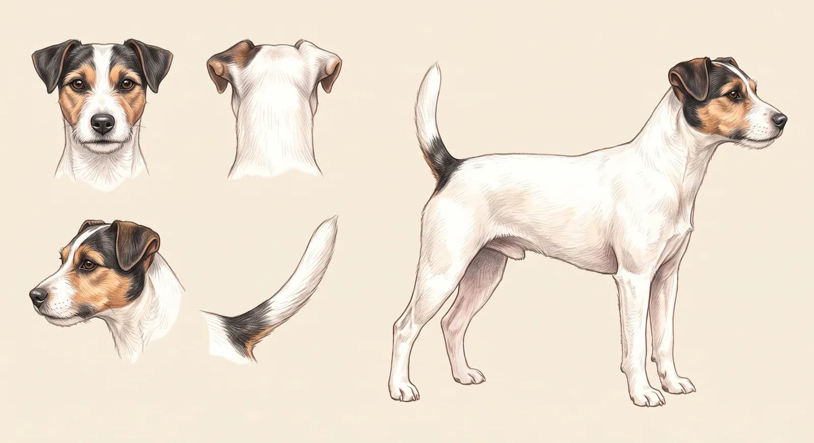 Lámina Parson Russell Terrier