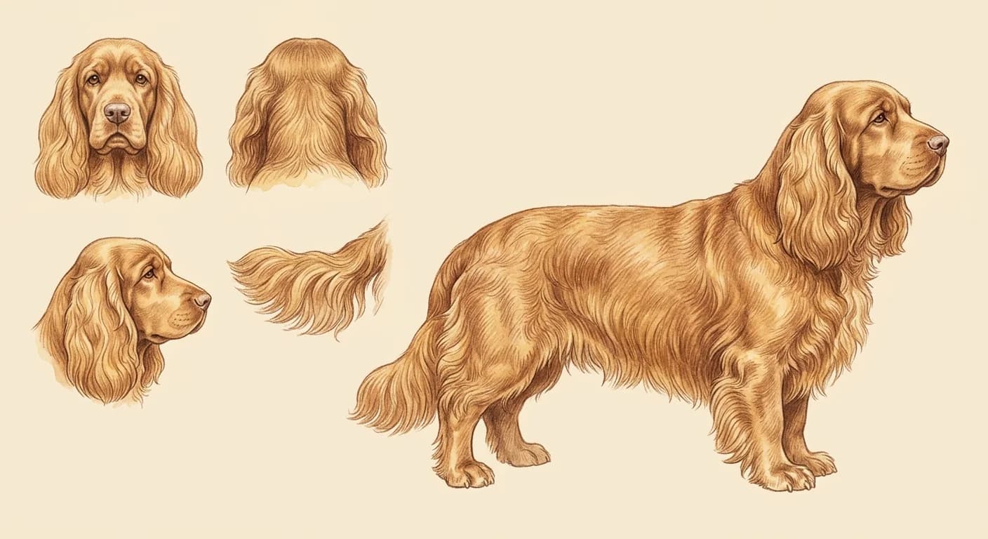 Lámina Sussex Spaniel