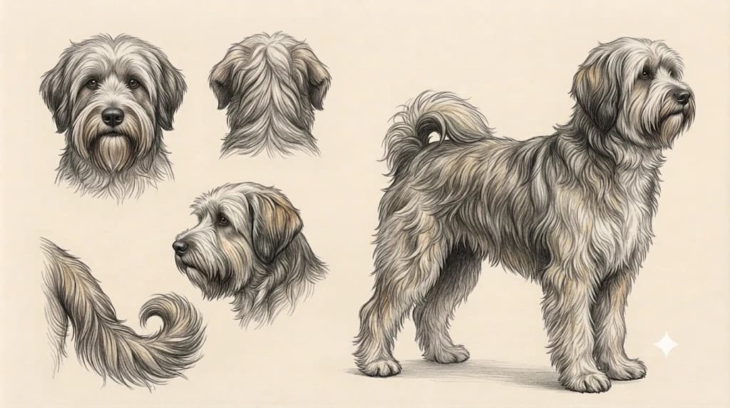 Lámina Terrier Tibetano