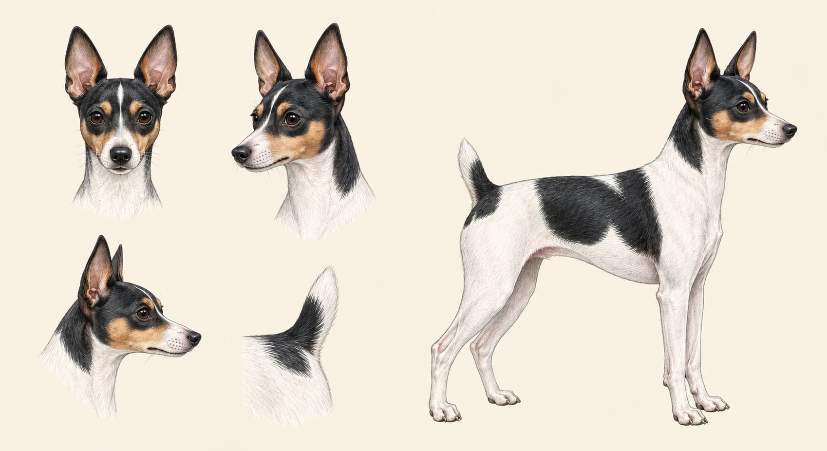 Lámina Toy Fox Terrier