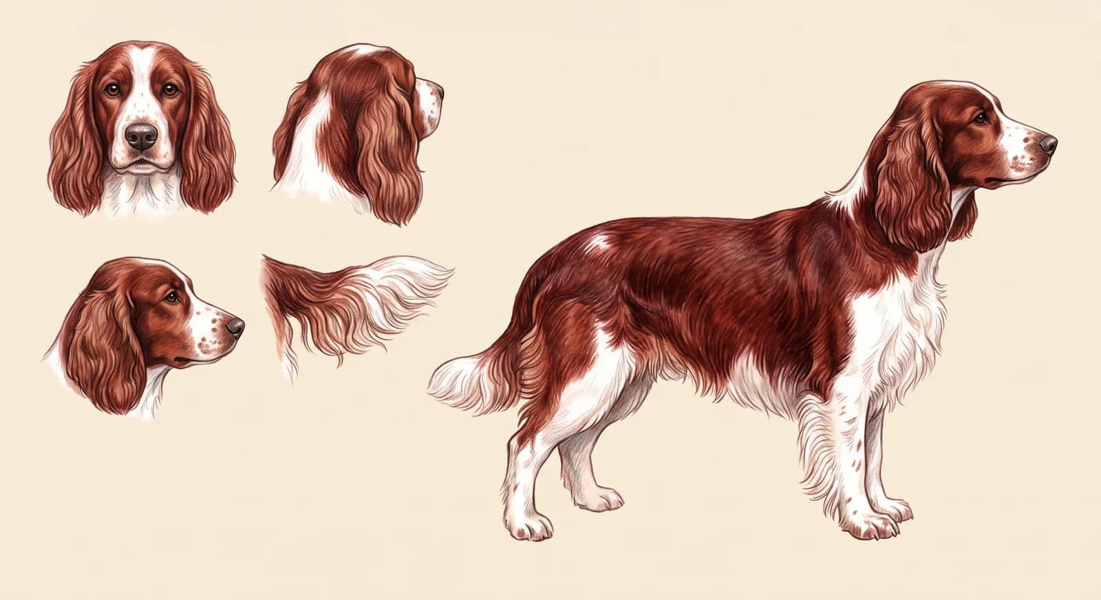 Lámina Welsh Springer Spaniel