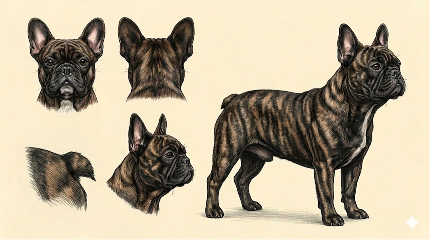 Lámina Bulldog Francés