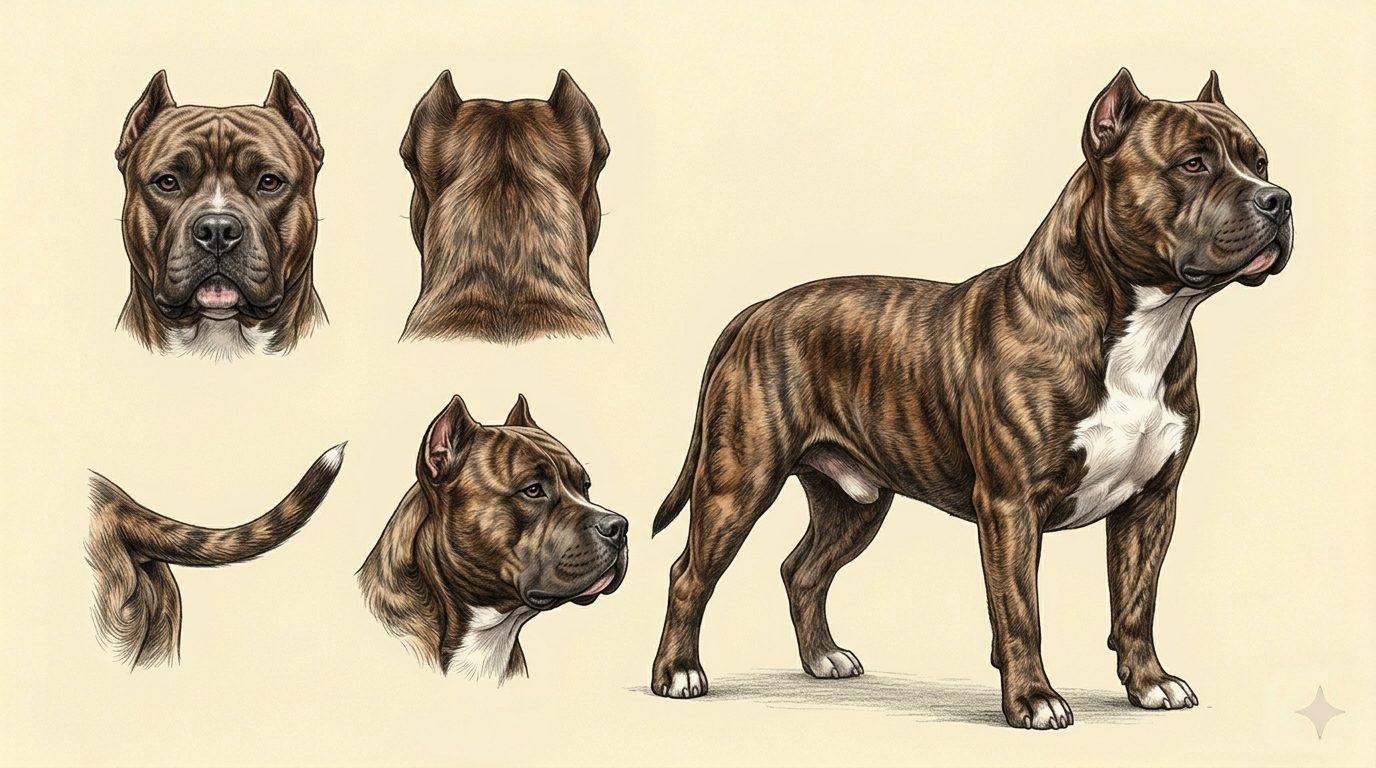 Lámina American Bully