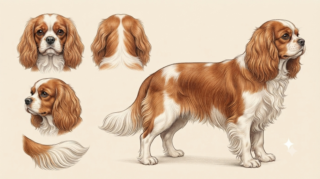 Lámina Cavalier King Charles Spaniel