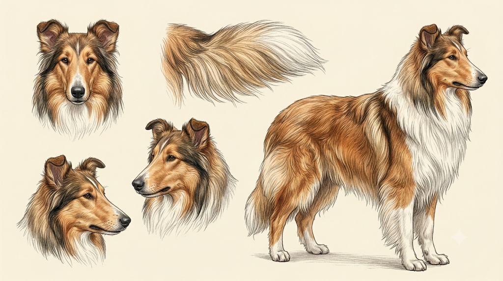 Lámina Collie