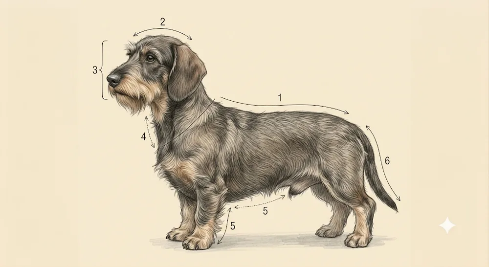 Líneas de corte · Dachshund (Teckel)