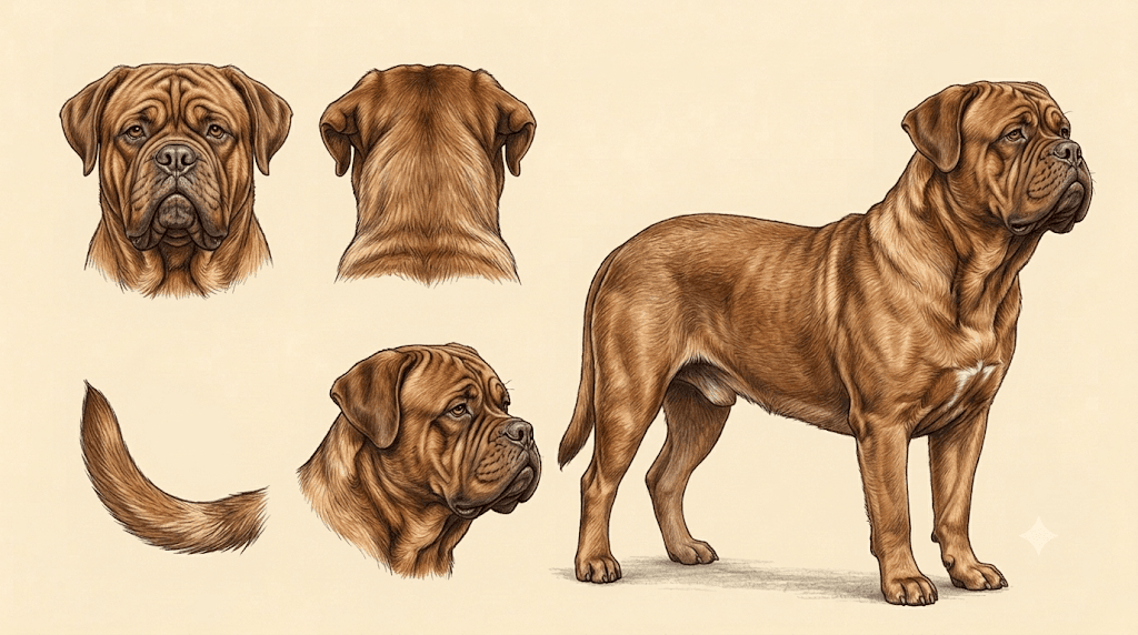 Lámina Dogo de Burdeos