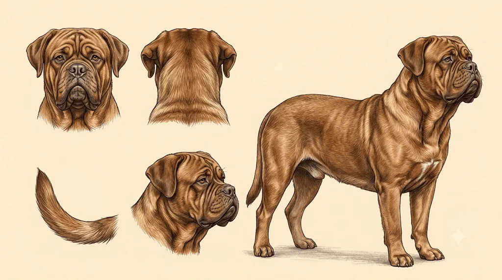Lámina Dogo de Burdeos
