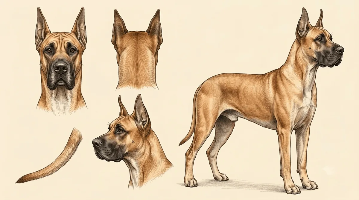 Lámina Gran Danés (Deutsche Dogge)