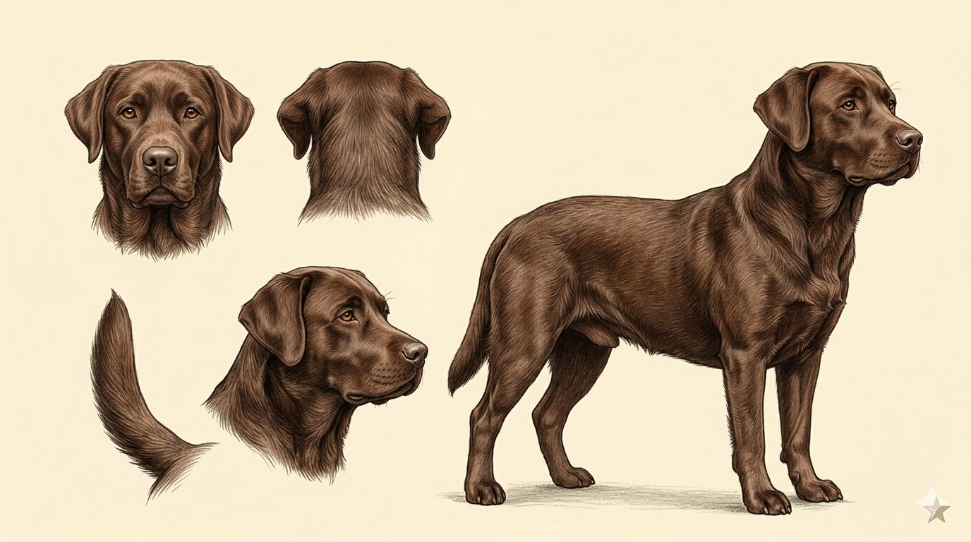 Lámina Labrador Retriever
