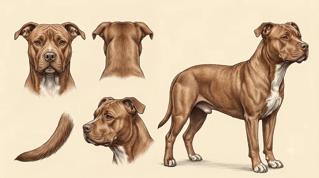 Lámina Pitbull (American Pit Bull Terrier)
