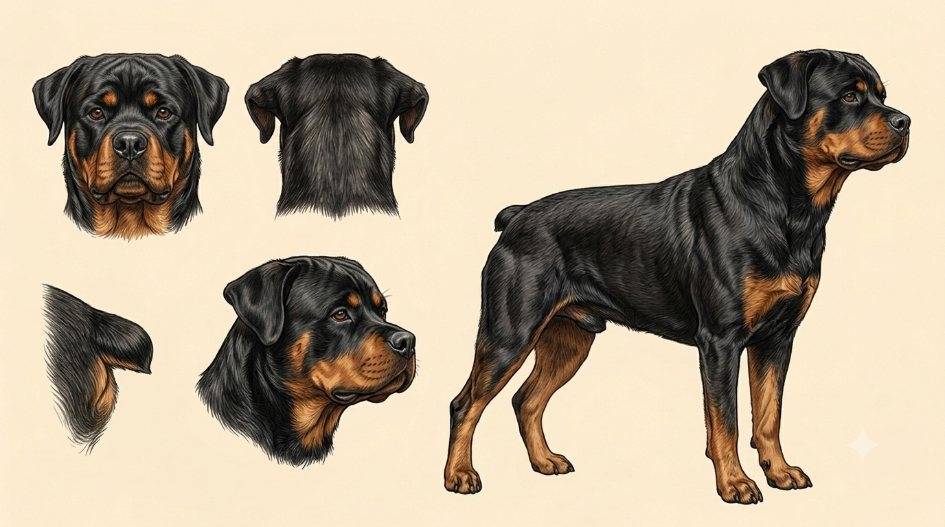 Lámina Rottweiler