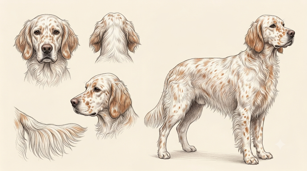 Lámina Setter Inglés