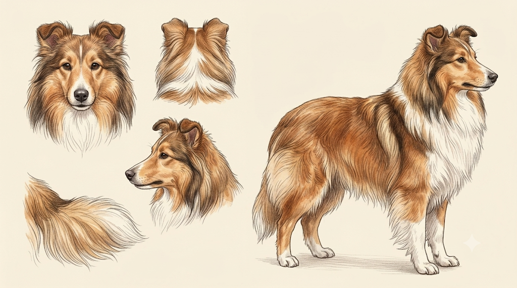 Lámina Shetland Sheepdog (Sheltie)