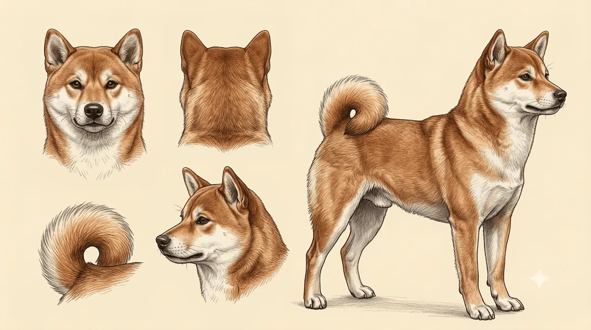 Lámina Shiba Inu