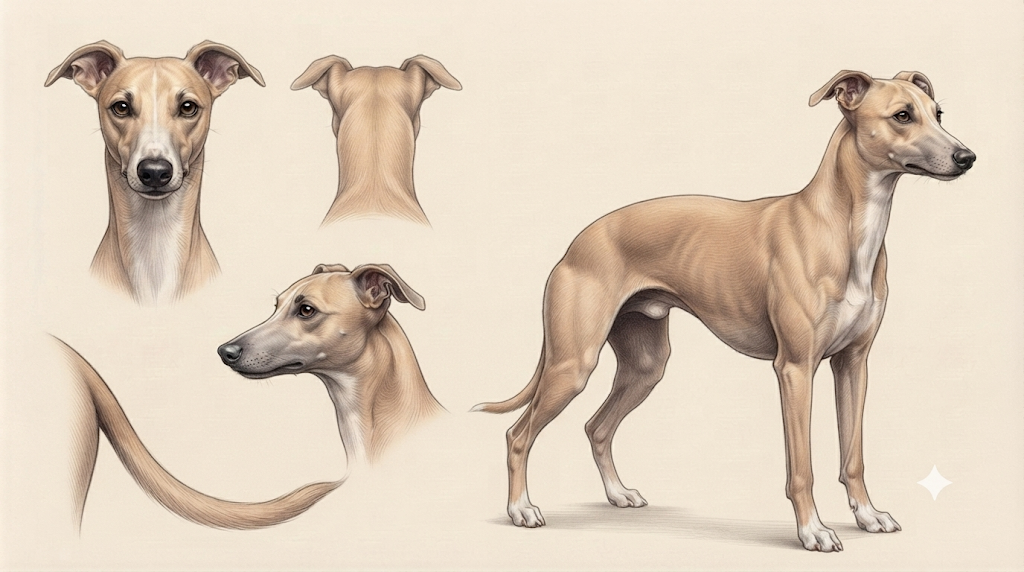 Lámina Whippet